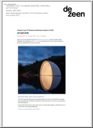 Dezeens top 10 Chinese Architecture Projects of 2021