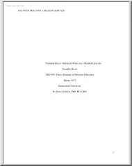 Danielle Hood - Nutrition Basics, Balanced Meals for a Healthy Lifestyle