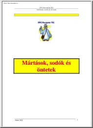 Klement András - Mártások, sodók