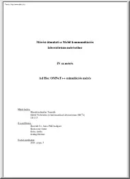 Ad Hoc OMNeT++ szimulációs mérés