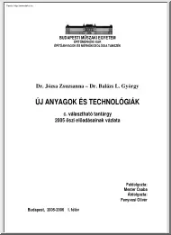 Új anyagok és technológiák