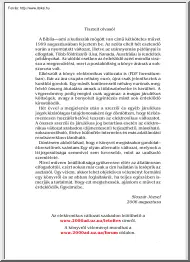 Sloszár József - Biblia, ami a kulisszák mögött van I.