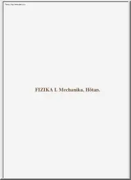 Vitéz Gábor - Fizika I. Mechanika