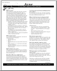 Acne, Patient Education Series