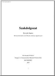 Horváth Sándor - Weboldalak