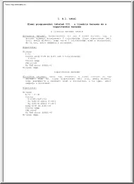 Turbo Pascal tételek
