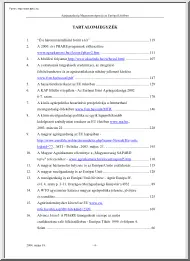 Agrárgazdaság Magyarországon és az Európai Unióban, bibliográfia