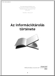 Csirmaz László - Az információtárolás története