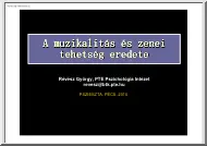 Révész György - A muzikalitás és a