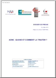 Acne, Quand Et Comment La Traiter