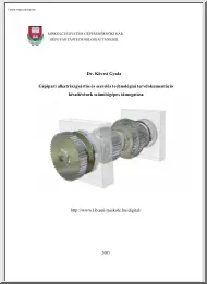 Dr. Kövesi Gyula - Gépipari