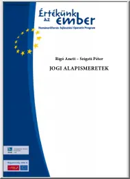 Rigó-Szigeti - Jogi alapismeretek