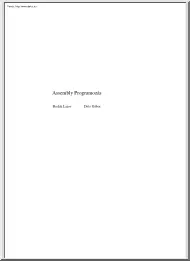 Rodek-Diós - Assembly programozás