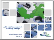 Németh-Nusser - Agilis projektmenedzsment, fikció vagy valóság