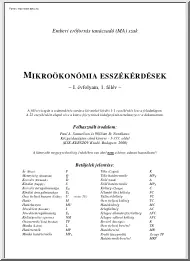 Mikroökonómia esszékérdések