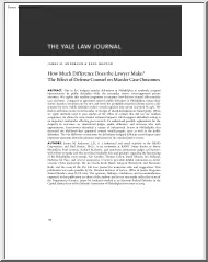 Anderson-Heaton - How Much Difference Does the Lawyer Make, The Effect of Defense Counsel on Murder Case Outcomes