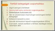 Fertőző betegségek csoportosítása