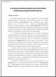 Az eleveniszap oxigénfogyasztásának mérése laboratóriumi léptékű folytonos biológiai tisztítóberendezésen