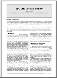 Medve Anna - SDL–UML társulás, UML2.0