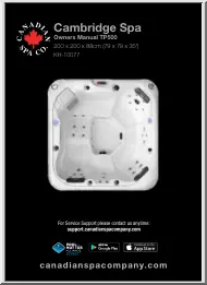 Cambridge Spa Owners Manual TP500