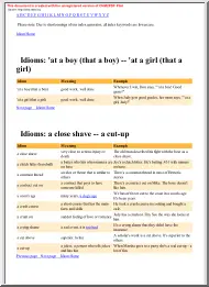 Home of idioms