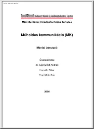 Dr. Gschwindt-Horváth - Műholdas