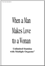 When a man makes love to a woman