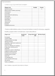 Feladatok mérleghez