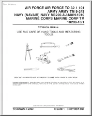 Air Force Technical Manual, Use and Care of hand Tools and Measuring Tools