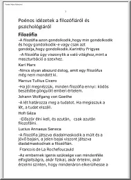 Bobrovszky Jenő - Poénos idézetek a filozófiáról és pszichológiáról
