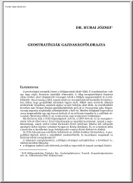 Dr. Hubai József - Geostratégiák gazdaságföldrajza