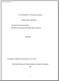 Schmidt György - CNC forgácsoló