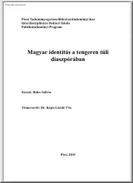 Bába Szilvia - Magyar identitás a