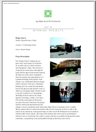 Aga Khan Award for Architecture, 2010 Winning Projects