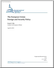 Derek E. Mix - The European Union