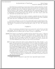 Robert Lupton - An Introduction to Unix and Linux