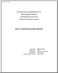 Lukács András - Az e-learning