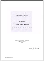 Elektronika füzetek I., Félvezetők