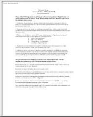 American Politics, Essay Question List