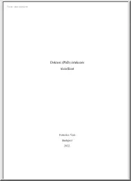 Iváncsics Vera - Nagyvárosi települési tér növekedésének vizsgálata