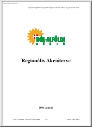 A dél-alföldi régió regionális akcióterve