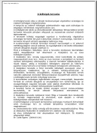 A költségek tervezése