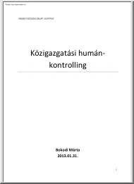 Bokodi Márta - Közigazgatási humán-kontrolling