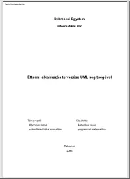Bettenbuk István - Éttermi