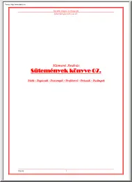 Klement András - Sütemények könyve
