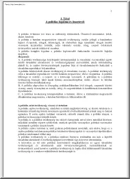 Politológia tételek, 2004