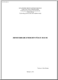 Gábor Richter - Erneuerbare energien