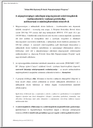A népegészségügyi onkológiai nőgyógyászati szűrővizsgálatok szakmai protokollja, méhnyakrákszűrés