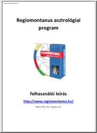 Regiomontanus asztrológiai program