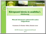 Dr. Bodnár Ildikó - Környezeti